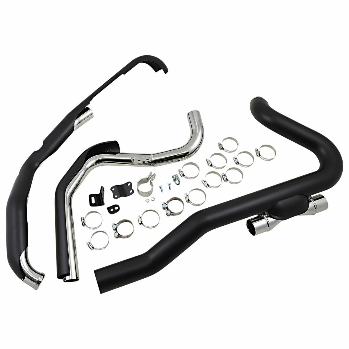 Cobra Pro Chamber Black Headpipes 1 Cobra Pro Chamber Black Headpipes