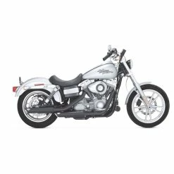 Vance & Hines PCX 3" Round Twin Slash Slip-On Mufflers Black