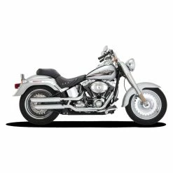 Vance & Hines PCX 3" Round Twin Slash Slip-On Mufflers Chrome
