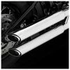 Vance & Hines PCX 3" Round Twin Slash Slip-On Mufflers Chrome