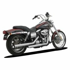 Vance & Hines PCX 2-1/2" Straightshots Slip-On Mufflers Chrome