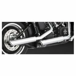 Vance & Hines PCX 3" Round Twin Slash Slip-On Mufflers Chrome -Exhaust Pipes Sales 10286416 C V6