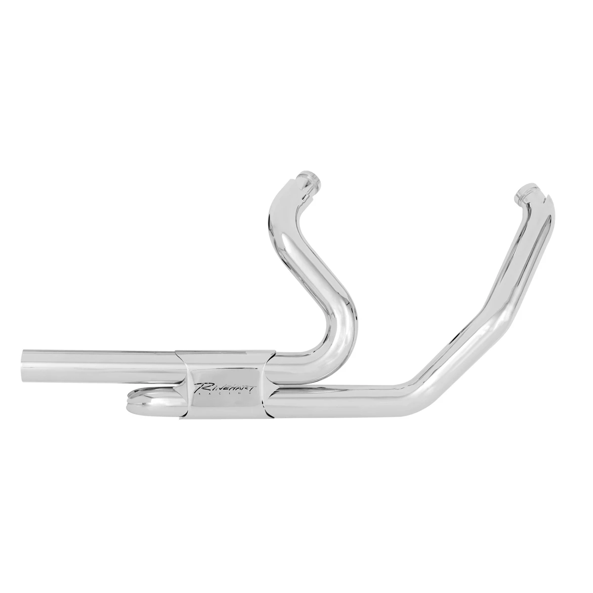 Rinehart Racing Slimline Duals Header Pipe Chrome 2 Rinehart Racing Slimline Duals Header Pipe Chrome - Image 2
