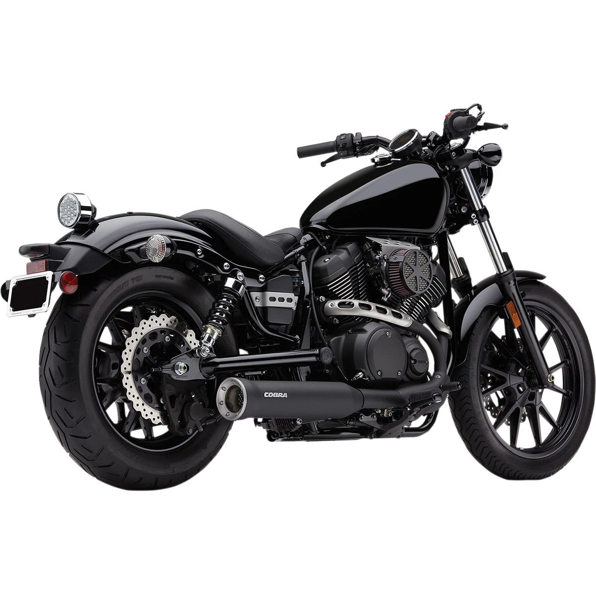 Cobra 4" Black Slip-On Muffler 1 Cobra 4" Black Slip-On Muffler