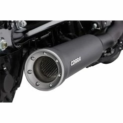 Cobra 4" Black Slip-On Muffler 5 Cobra 4" Black Slip-On Muffler -Exhaust Pipes Sales 162 556 C V1