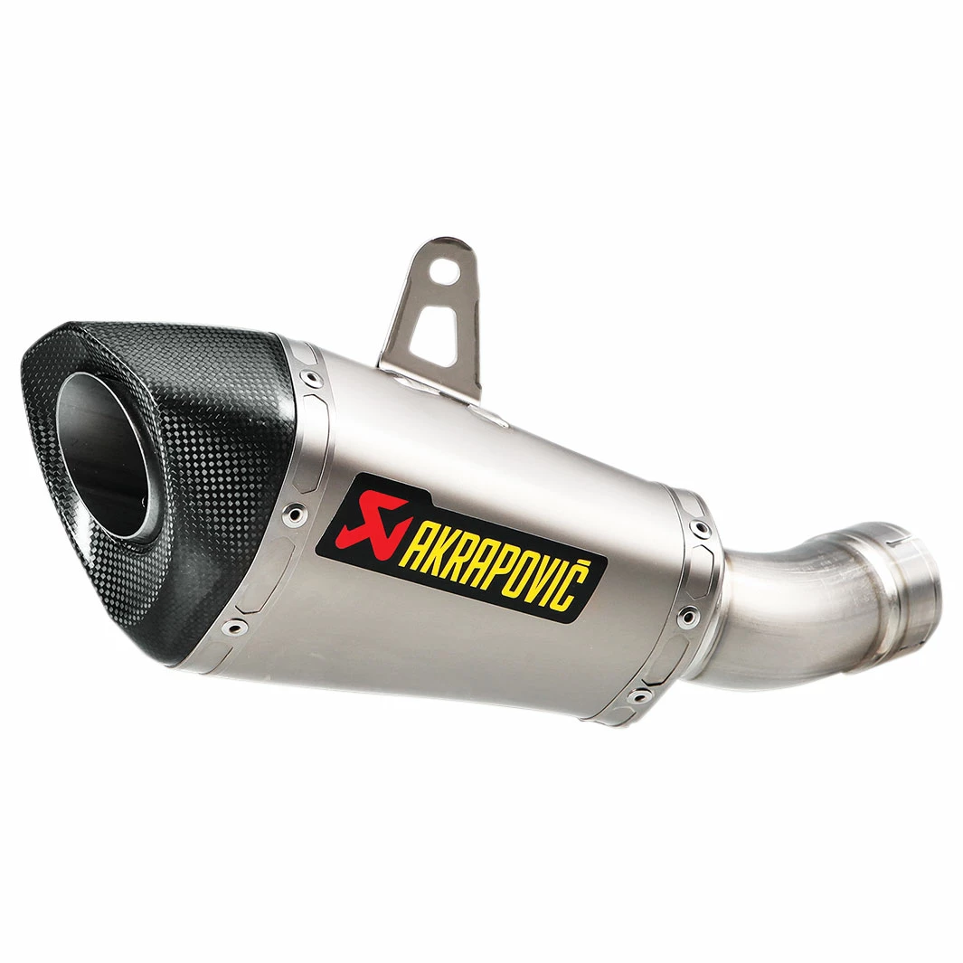 Akrapovic Hex TI/CF Slip-On Exhaust 1 Akrapovic Hex TI/CF Slip-On Exhaust