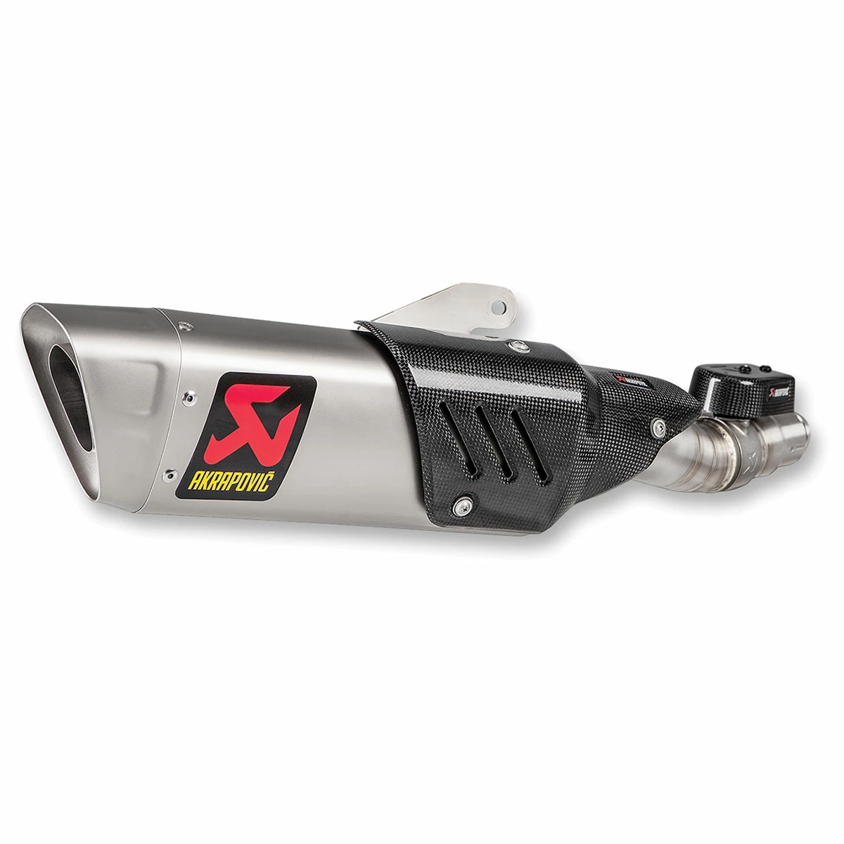 Akrapovic Hex TI/TI Slip-On Exhaust 1 Akrapovic Hex TI/TI Slip-On Exhaust