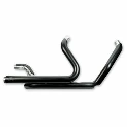 S&S Cycle Power Tune Dual Header Exhaust With Black Heat Shields