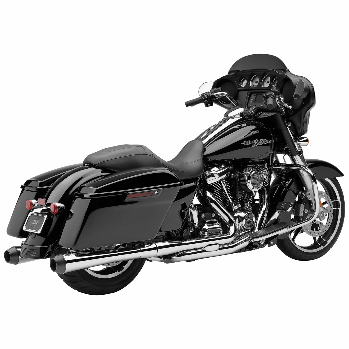 Cobra 4" El Diablo Chrome Slip-On Mufflers 1 Cobra 4" El Diablo Chrome Slip-On Mufflers