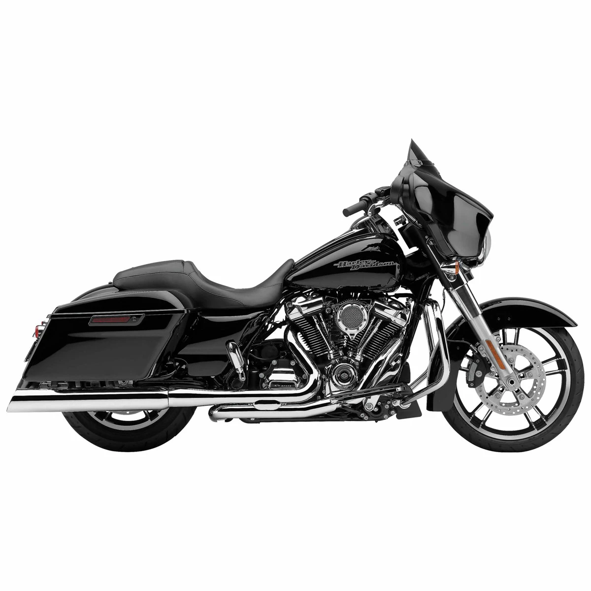 Cobra 4" 909 Uppercut Chrome Slip-On Mufflers 2 Cobra 4" 909 Uppercut Chrome Slip-On Mufflers - Image 2
