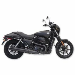Bassani 4" Long Straight Black Slip-On Muffler