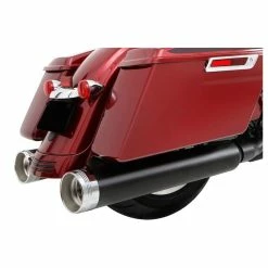 Rinehart Racing MotoPro45 4-1/2" Slip-On Mufflers Black