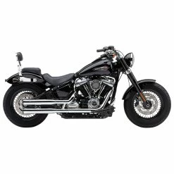Cobra 3" RPT Chrome Slip-On Mufflers With Black Tips