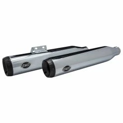 S&S Cycle Grand National Slip-On Race Muffler Chrome