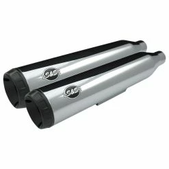 S&S Cycle Grand National 3-1/4" Chrome Slip-On Mufflers