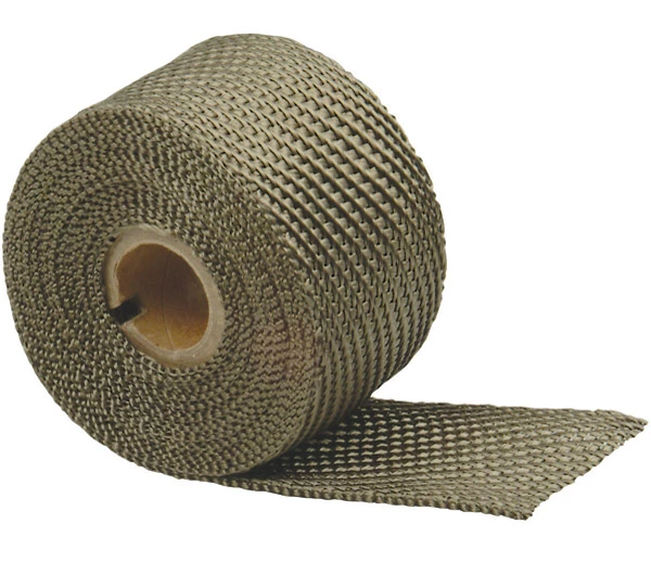Design Engineering Inc. 2" X 25' Titanium Exhaust Wrap 1 Design Engineering Inc. 2" X 25' Titanium Exhaust Wrap