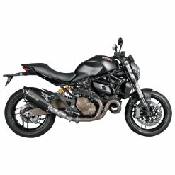 Akrapovic BLK TI/CF Slip-On Exhaust
