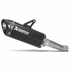 Akrapovic BLK TI/CF Slip-On Exhaust -Exhaust Pipes Sales 350 2141 D V1