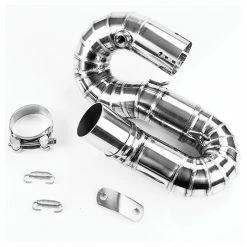 Lextek Stainless Steel Cat Delete Pipe