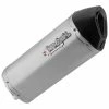 Lextek S41L Matte Stainless Steel Hex Left Side Slip On 4 Bolt