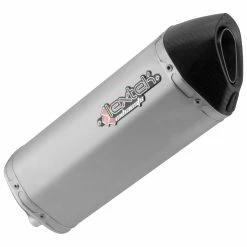 Lextek S41L Matte Stainless Steel Hex Left Side Slip On 4 Bolt