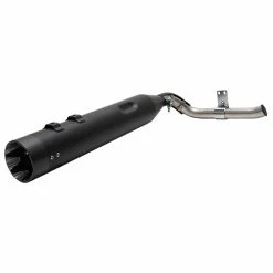 S&S Cycle Shadow Pipe Black For Sidewinder 2-into-1 Exhaust