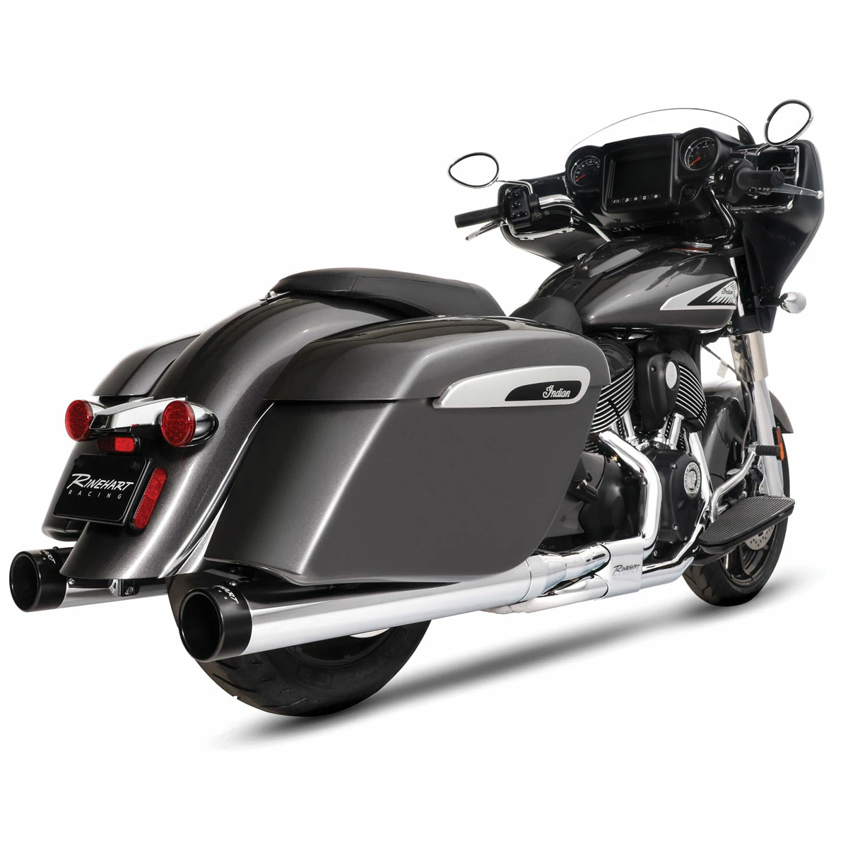 Rinehart Racing Slimline Duals Chrome Header Kit 2 Rinehart Racing Slimline Duals Chrome Header Kit - Image 2