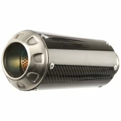 HOT BODIES Hotbodies MGP Carbon Fiber Slip-On Exhaust With Stainless End Cap