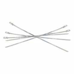 DRAG Specialties Exhaust Wrap Stainless Steel Ties 8"