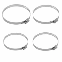 Drag Specialties Stainless Steel Worm Clamp 2.25"-3.25"