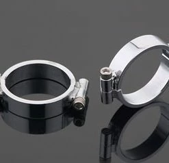 V-Twin Manufacturing Chrome Allen Type Exhaust Clamps