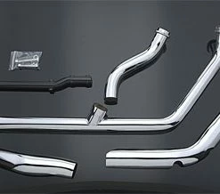 V-Twin Manufacturing Stock Type 2-into-1 Headpipe