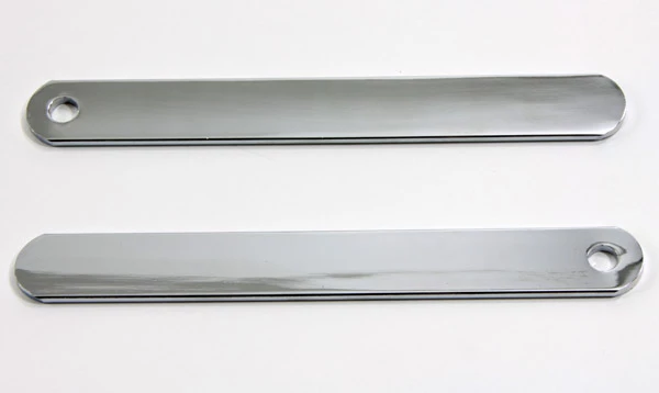 V-Twin Manufacturing Chrome Exhaust Strap Bracket 1 V-Twin Manufacturing Chrome Exhaust Strap Bracket