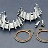 V-Twin Manufacturing Sharks Teeth Exhaust Clamps