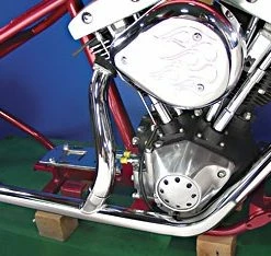 V-Twin Manufacturing Stock Type 2-into-1 Headpipe