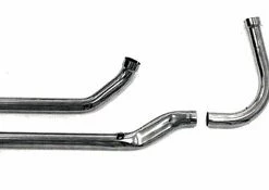 Paughco "S" Head Pipe Set For Panhead In Rigid Frames