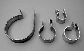 V-Twin Manufacturing Stainless Steel Exhaust Clamp Set For 2-into-1 Systems 1 V-Twin Manufacturing Stainless Steel Exhaust Clamp Set For 2-into-1 Systems