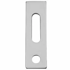 Biker's Choice Chrome Universal Flat Strap, 3" Long