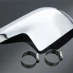 V-Twin Manufacturing Left Top Chrome Heat Shield