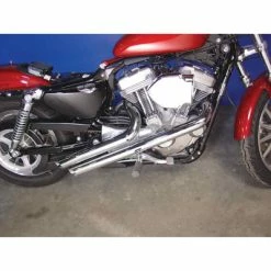 V-Twin Manufacturing 2" Side Drag Pipe Viper Exhaust System