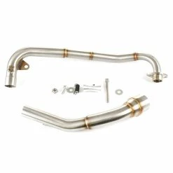 Lextek Stainless Steel Underseat Downpipe