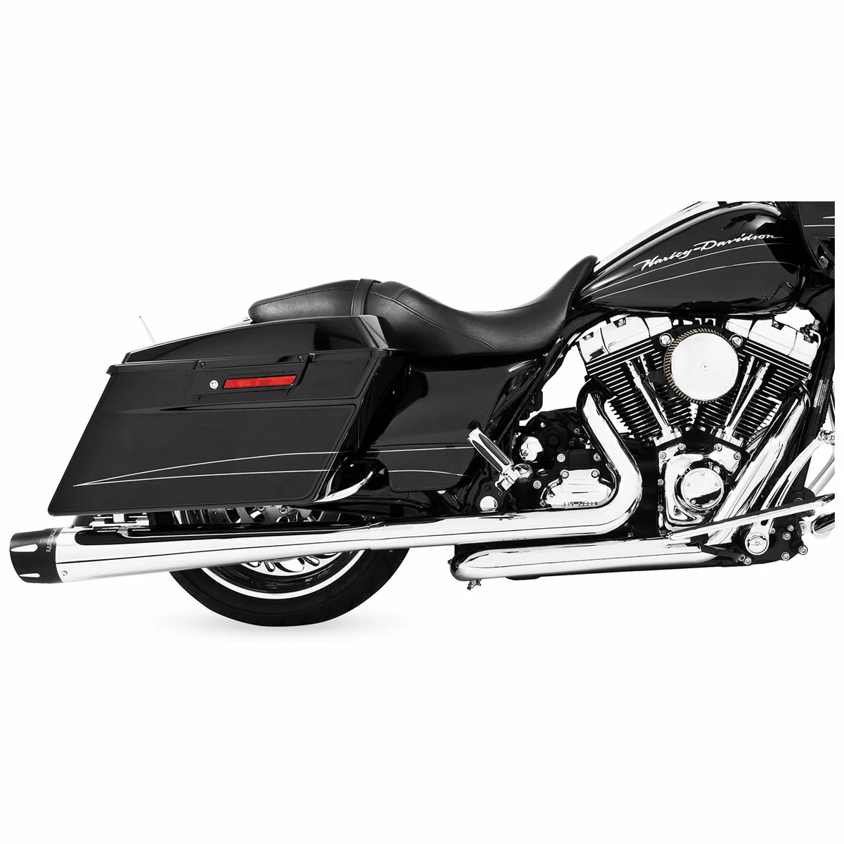 Freedom Performance Exhaust Freedom Performance 4.5" Combat Series Chrome Slip-On Mufflers 1 Freedom Performance Exhaust Freedom Performance 4.5" Combat Series Chrome Slip-On Mufflers