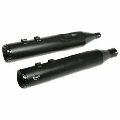 S&S Cycle 4.5" GNX Black Slip-On Mufflers