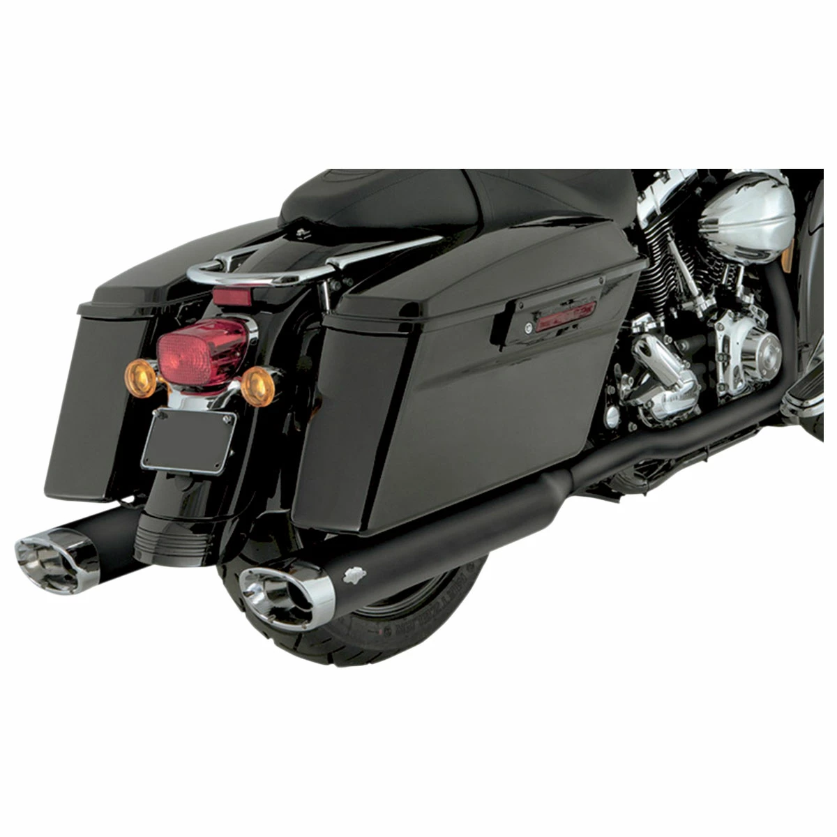 Vance & Hines Dresser Duals Head Pipes Black 2 Vance & Hines Dresser Duals Head Pipes Black - Image 2