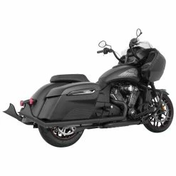 Freedom Performance Exhaust Freedom Performance 2.5" Sharktail Upswept Black Slip-On Mufflers