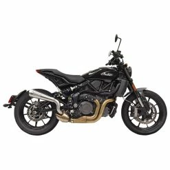 Bassani 4" Short Megaphone Muffler High Mount Without Cat -Exhaust Pipes Sales 600 2801 C V3