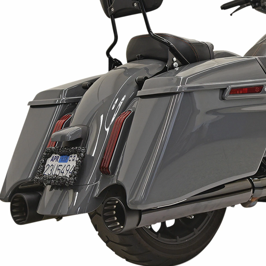 Bassani DNT Straight Can Black Slip-On Mufflers 1 Bassani DNT Straight Can Black Slip-On Mufflers