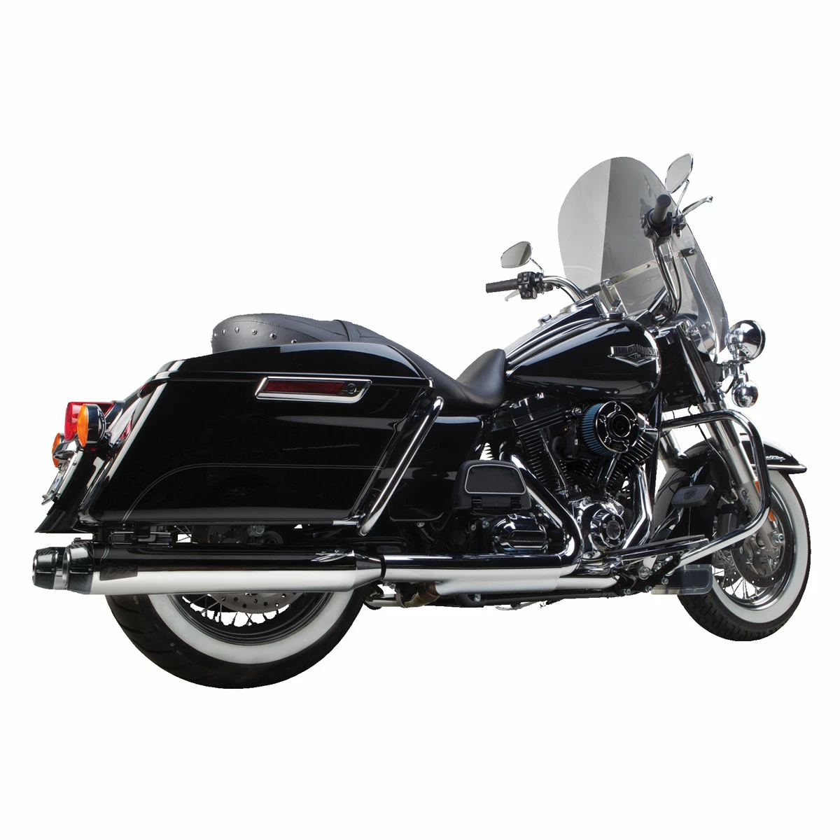 Two Brothers Racing Comp-S Chrome Slip-ons With Carbon Fiber Tip 4 Two Brothers Racing Comp-S Chrome Slip-ons With Carbon Fiber Tip - Image 4