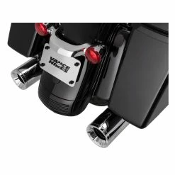 Vance & Hines Eliminator 400 Slip-Ons Chrome With Chrome End Caps -Exhaust Pipes Sales 745 048 C V12