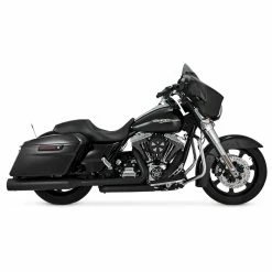 Vance & Hines Titan Oversized 450 Slip Ons Black With Black End Caps